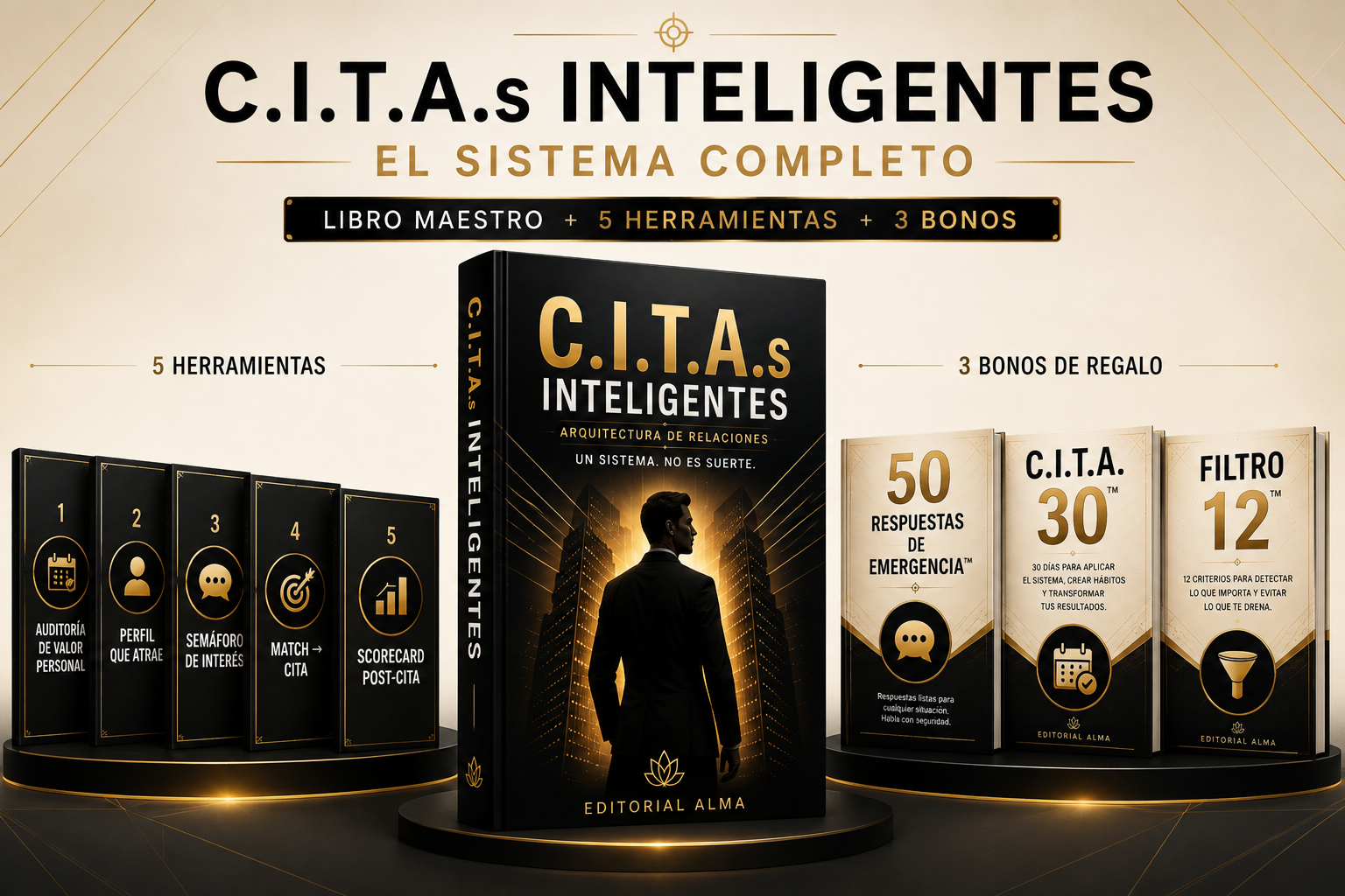 C.I.T.A.s Inteligentes - Libro Maestro, 5 herramientas y 3 bonos